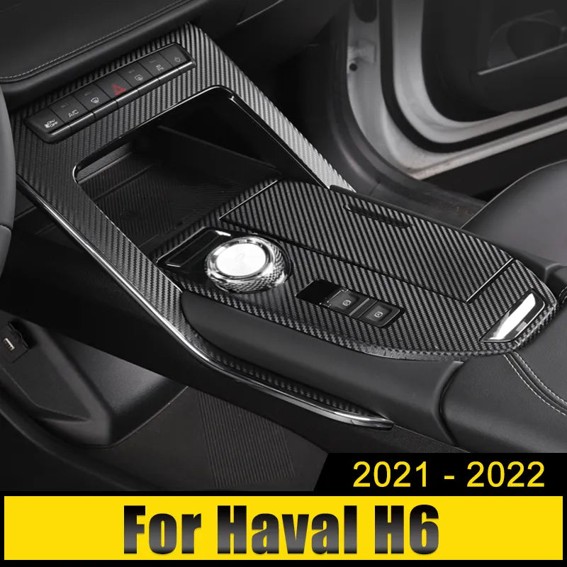 Haval H6 3rd Gen 2021-2023 Stainless Gear Shift Panel Cover Trim Frame Decorative Accessories