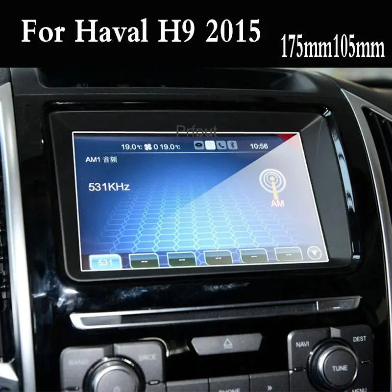 Haval H9 2015-2020 9H Tempered Glass GPS Navigation Screen Protector