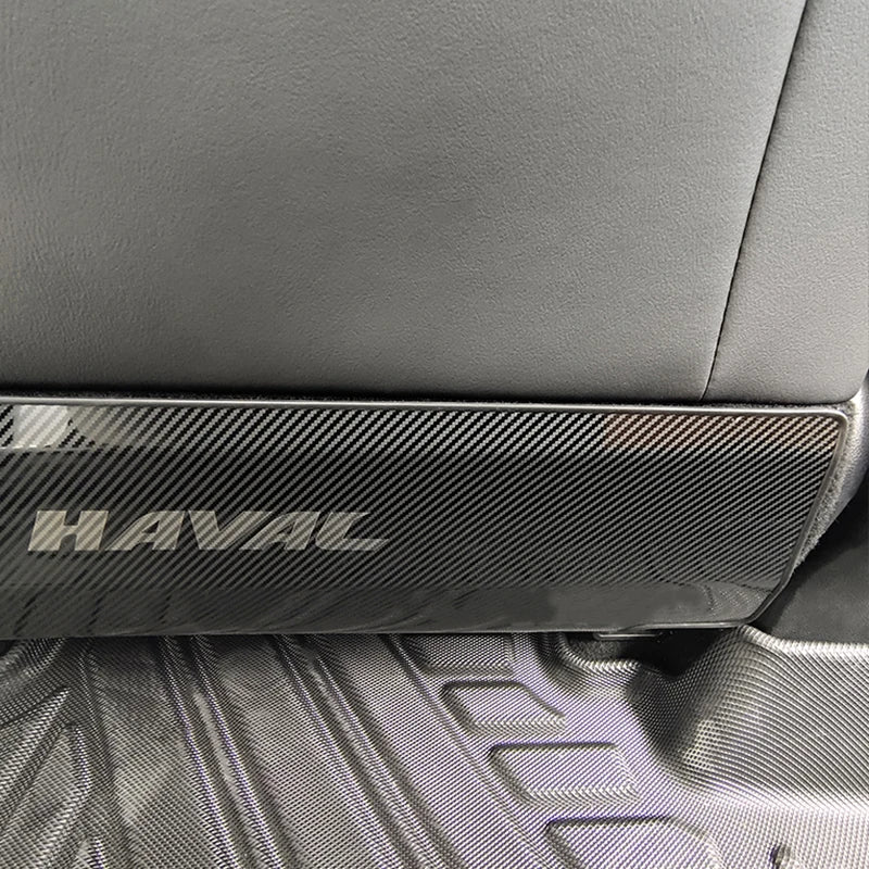Haval Jolion 2021-2023 Stainless Steel Seat Back Anti Kick Pad | Child Kick Protector & Anti Dirty Mats (2 Pcs Set)