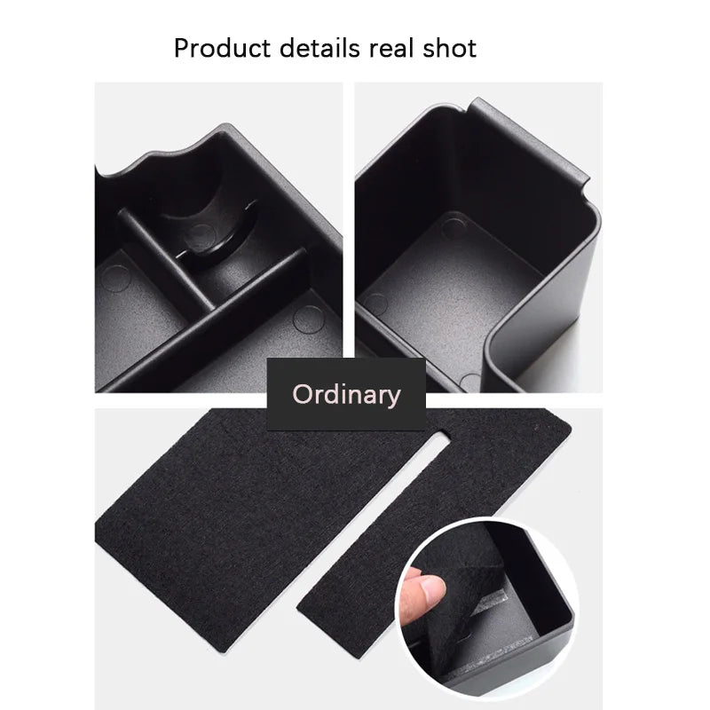 Custom Center Armrest Storage Box Flocking Organizer for Ora Good Cat Haomao Funky Cat 2020-2023