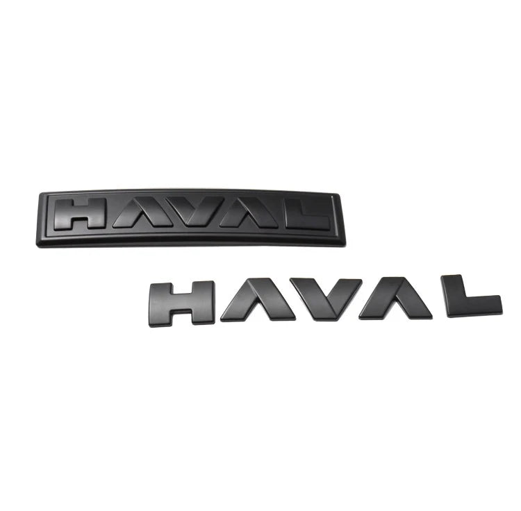 Front Grille Hood Logo Stickers For Haval H6 3rd Gen DHT-PHEV 2023 Front Rear Trunk Styling Emblem Paste Car Accessories
