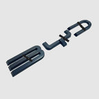 Front Bumper Black Emblem LOGO for BYD
