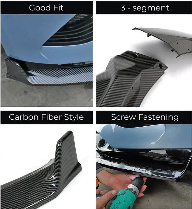 Front Bumper Lip Front Spoiler for Seal BYD6