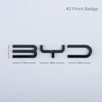Badge avant et badge arrière pour BYD Atto 3