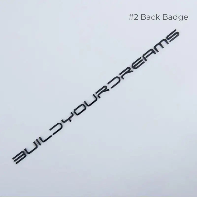 Badge avant et badge arrière pour BYD Atto 3