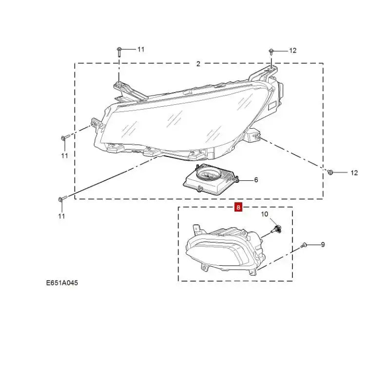 Front Fog Lights for MG HS MG3