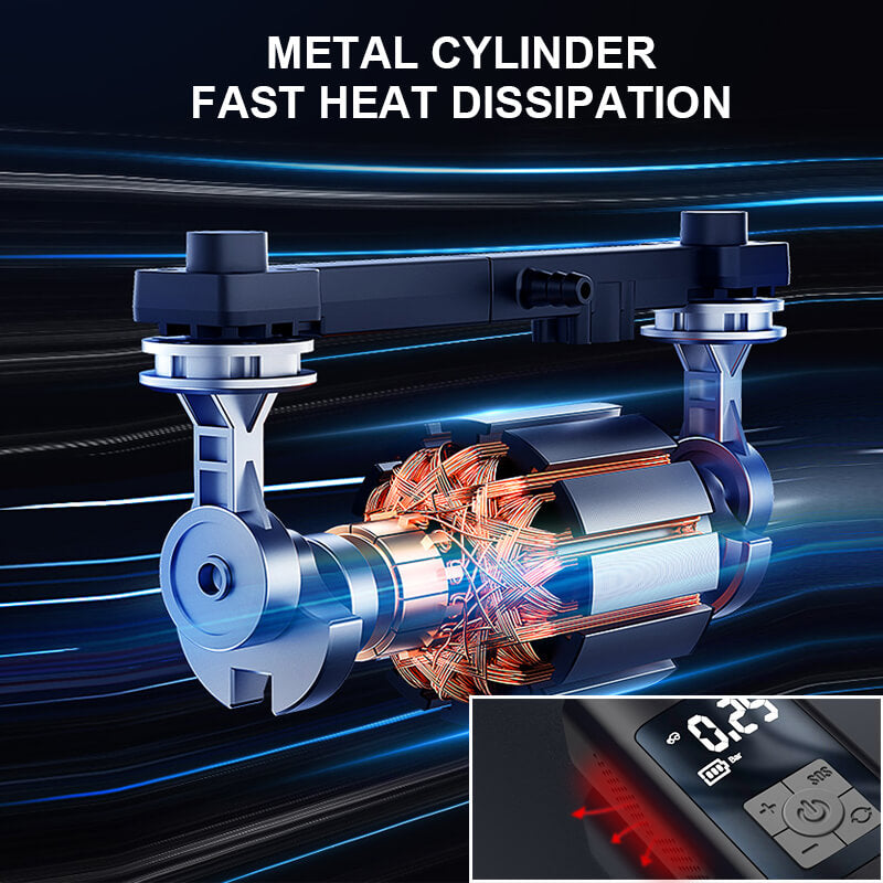Tragbarer wiederaufladbarer kabelloser elektrischer Reifenfüller für BYD