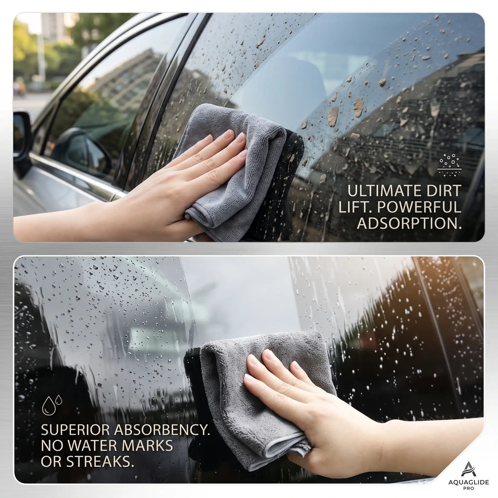 High-Absorbent Microfiber Car Drying Towels for Washing