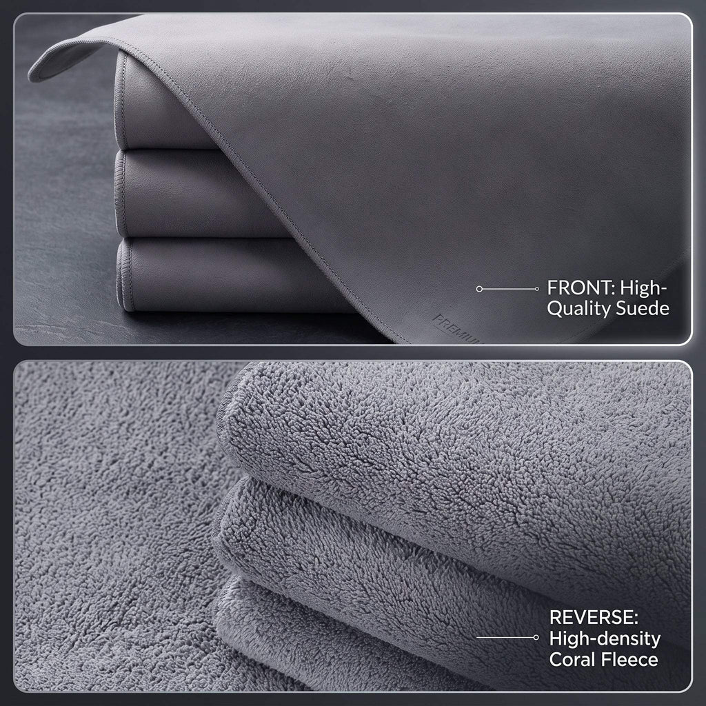 High-Absorbent Microfiber Car Drying Towels for Washing
