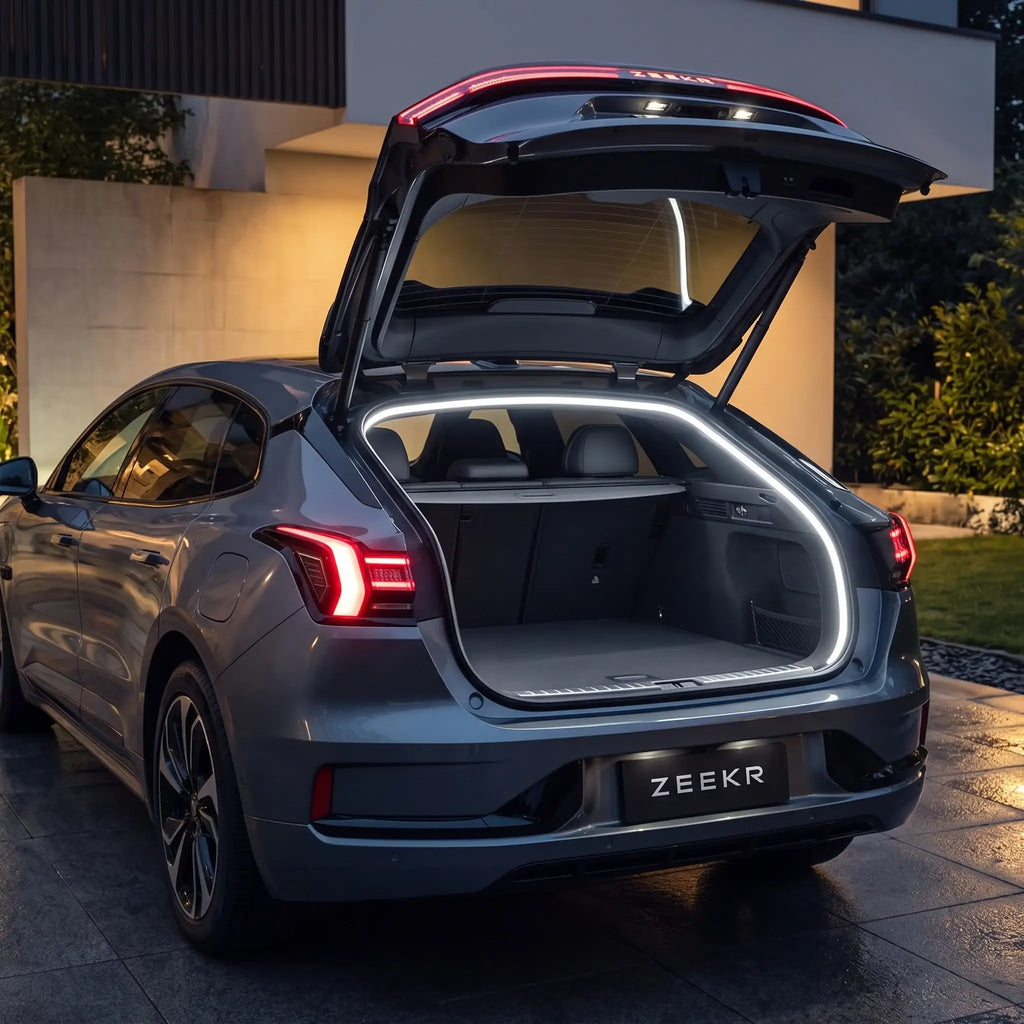 Super Bright LED Trunk Light Strips Cargo Area Illumination for ZEEKR 001/7X | carblaze 1