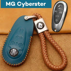 Leather Car Key Case Car Keychain for MG Cyberster MG1