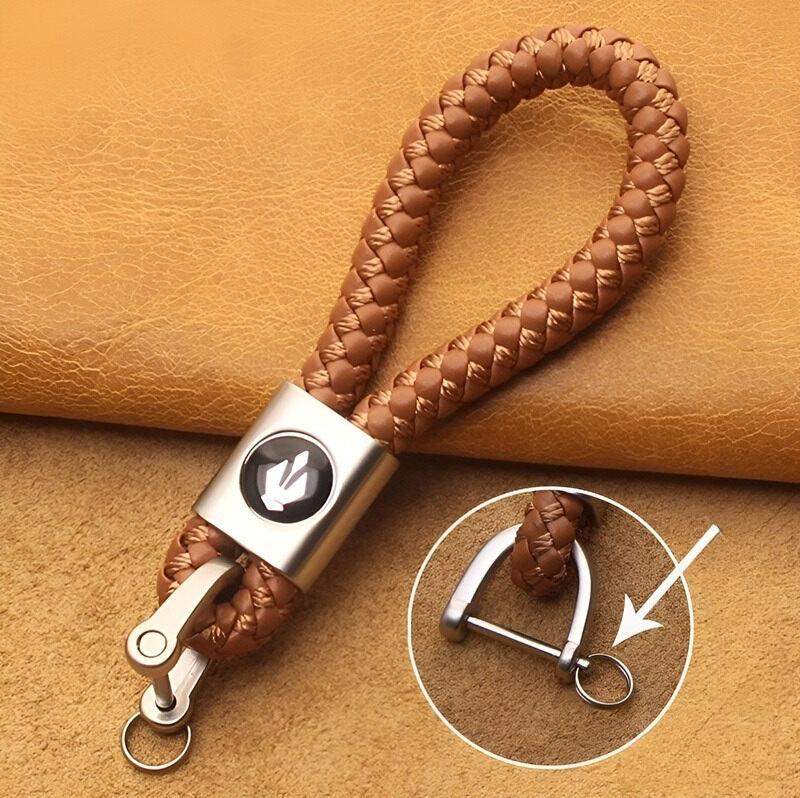 Leather Car Key Case Car Keychain for MG Cyberster MG3