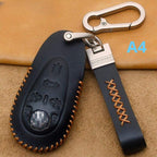 Leather Car Key Case Car Keychain for MG Cyberster MG8