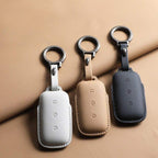 Leather Car Key Case Cover Fob Shell for Geely EX5/Geely Starray EM-i Geely1