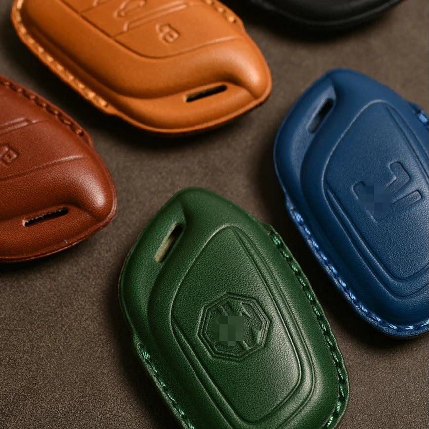 Étui de clé de voiture en cuir Porte-clés de voiture