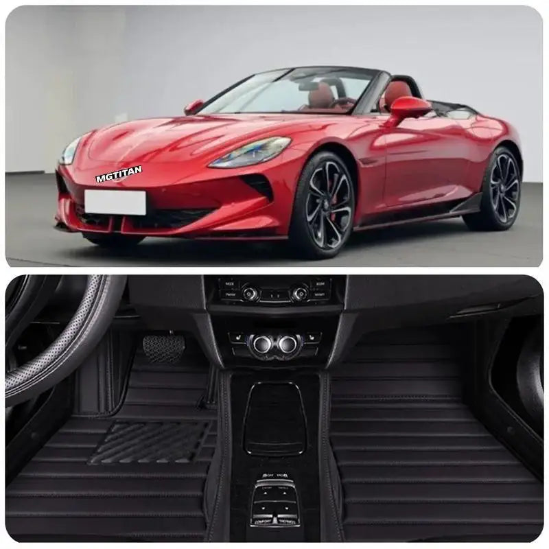 Leather Car Mats for MG Cyberster MG1