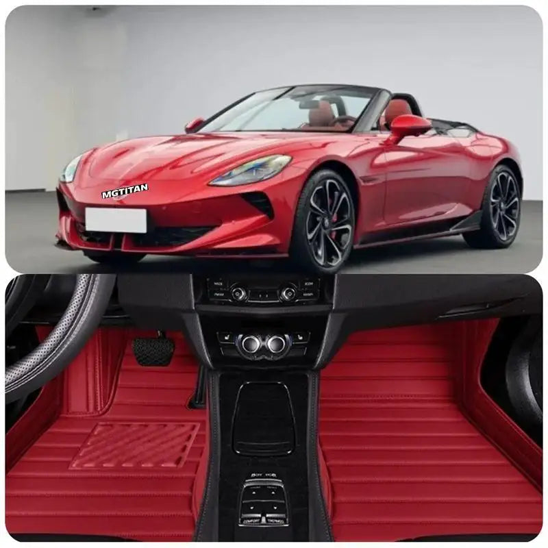 Leather Car Mats for MG Cyberster MG2
