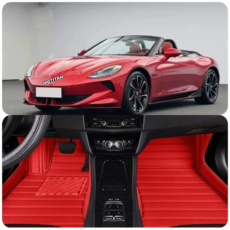 Leather Car Mats for MG Cyberster MG6