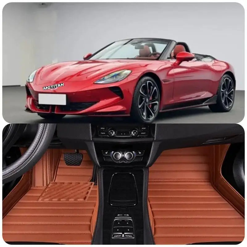 Leather Car Mats for MG Cyberster MG3