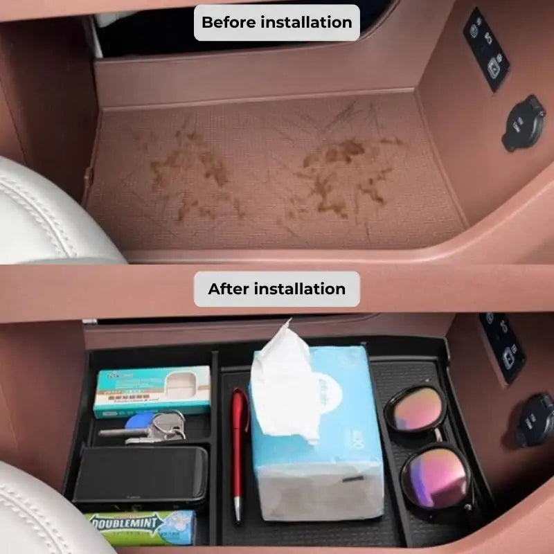Lower Center Console Storage Box for BYD M9 BYD3