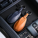 Luxury Leather Car Key Case Cover Fob Shell for Denza B5/B8 BYD6