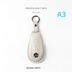 Luxury Leather Car Key Case Cover Fob Shell for MG Cyberster MG3
