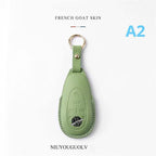Luxury Leather Car Key Case Cover Fob Shell for MG Cyberster MG2