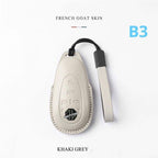 Luxury Leather Car Key Case Cover Fob Shell for MG Cyberster MG7