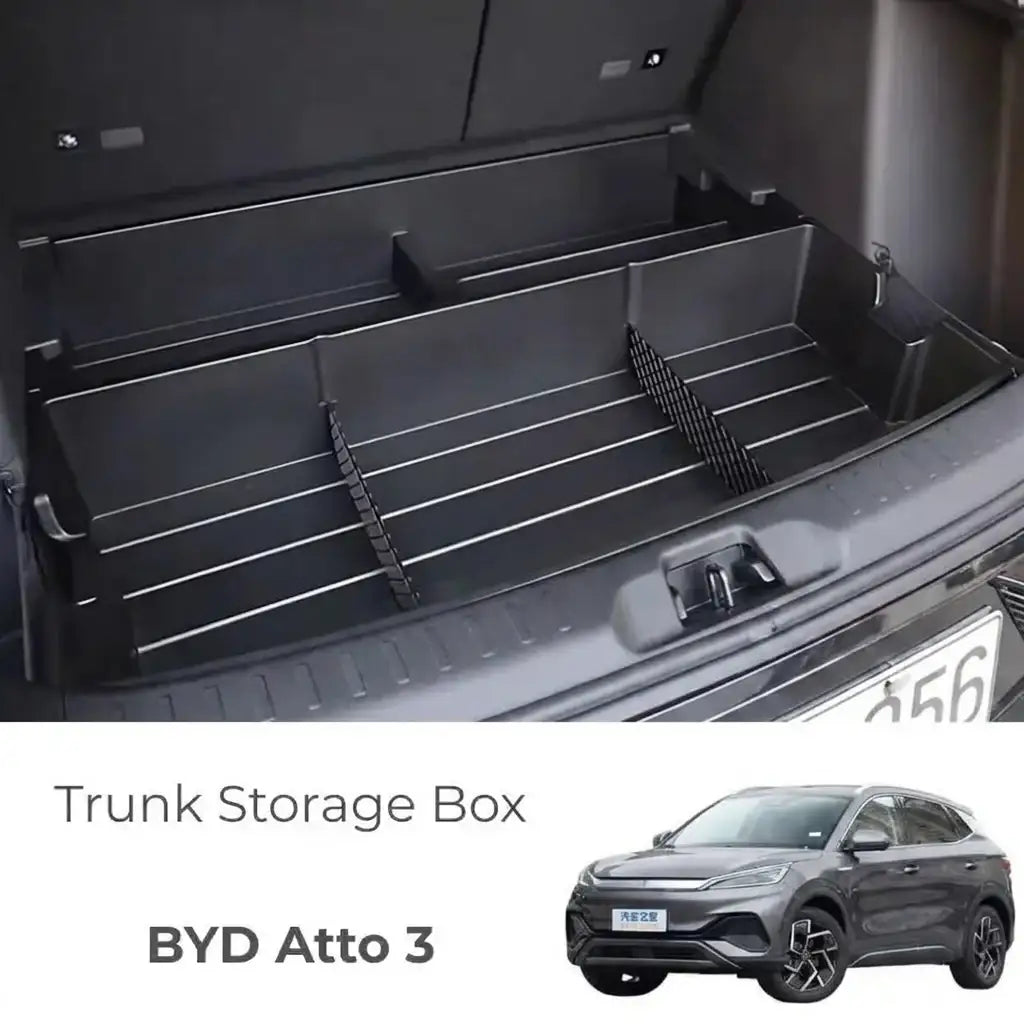 Rear Trunk Storage Box Organizer Cargo Container for BYD Atto 3 | carblaze 1