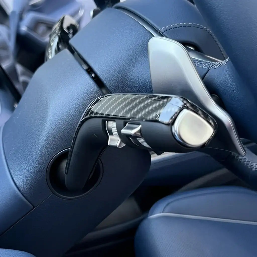 Steering Column Shift Lever Cover Trim for BYD Sealion 8 / Atto 8 (2 Pcs) | carblaze 4