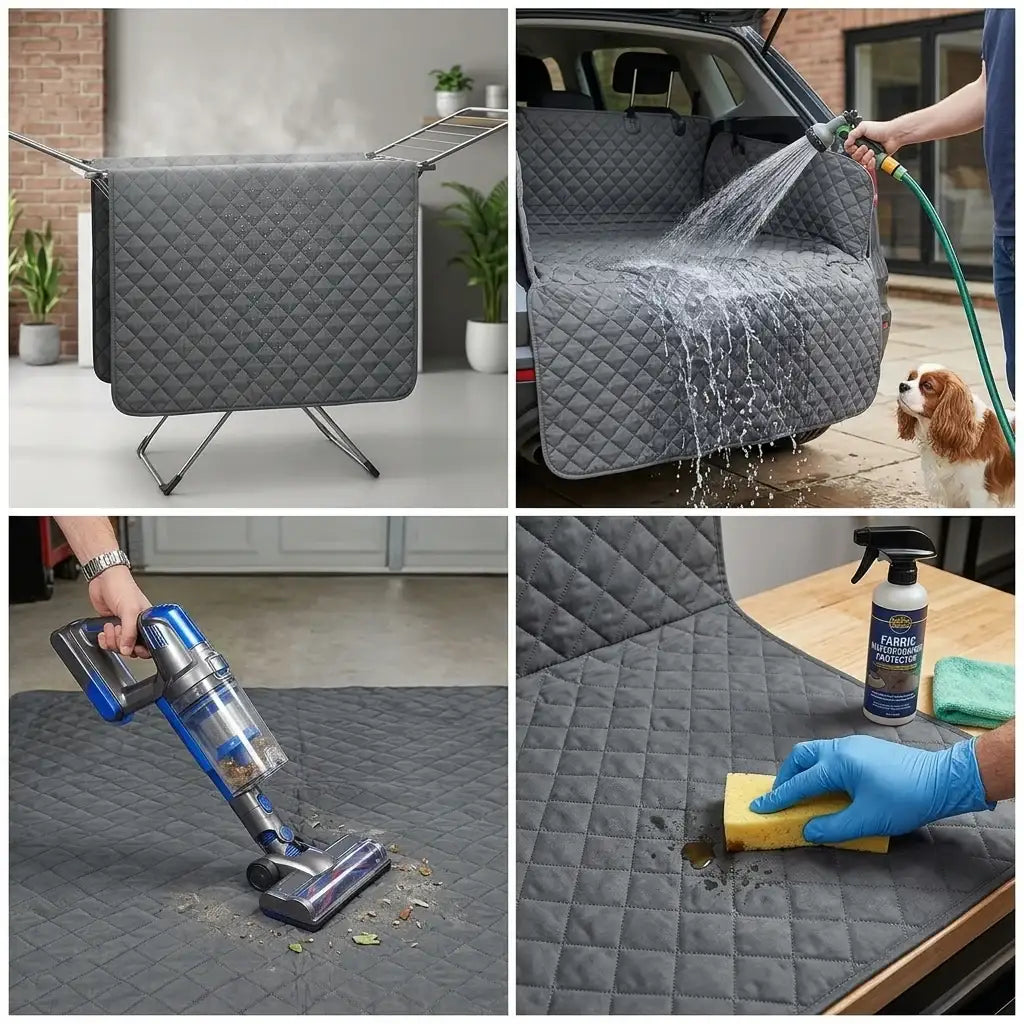 Waterproof Pet Dog Car Seat Cover Hammock Trunk Protector Universal | carblaze 5