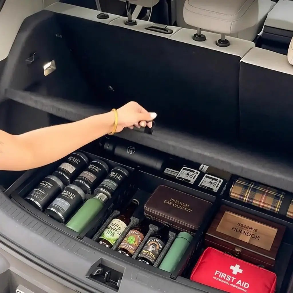 Rear Trunk Storage Box Organizer Cargo Container for BYD Atto 3 | carblaze 3