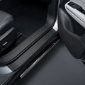 Car Door Sill Protectors & Anti-Kick Mat | Carbon Fiber Scuff Plate Guards for Lynk & Co 02/08 EM-P | carblaze 1
