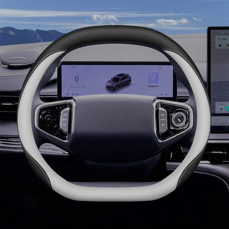 Nappa Leather Steering Wheel Cover for Geely EX5/Geely Starray EM-i Geely2