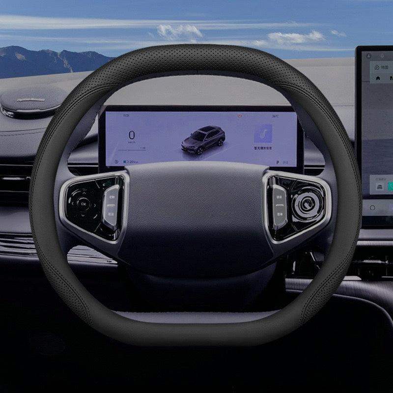 Nappa Leather Steering Wheel Cover for Geely EX5/Geely Starray EM-i Geely3