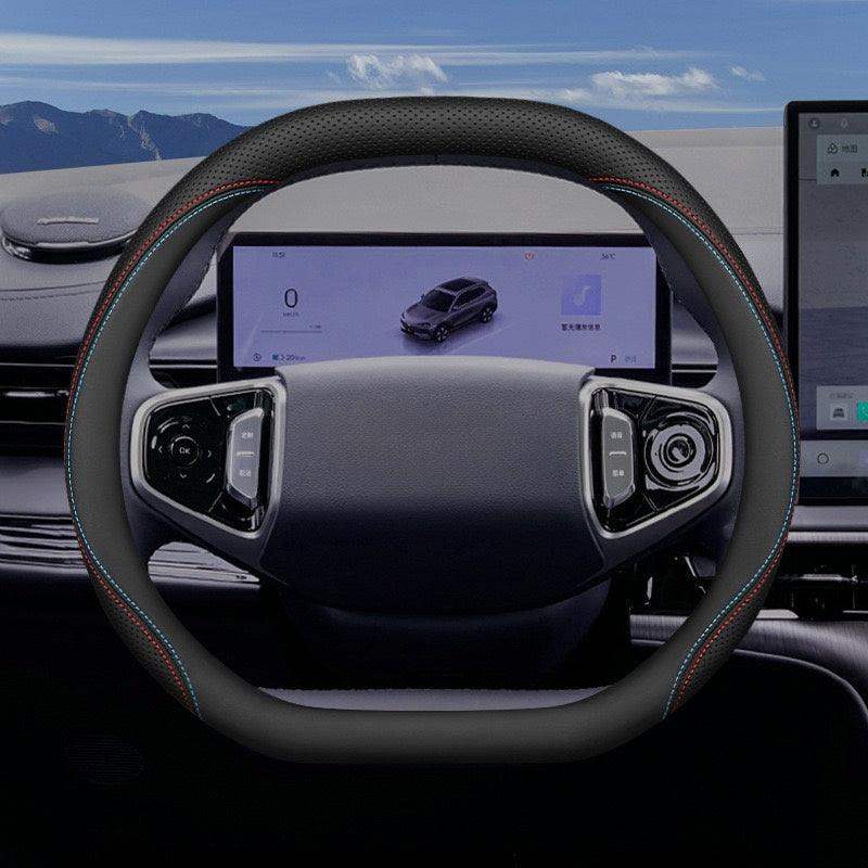 Nappa Leather Steering Wheel Cover for Geely EX5/Geely Starray EM-i Geely4