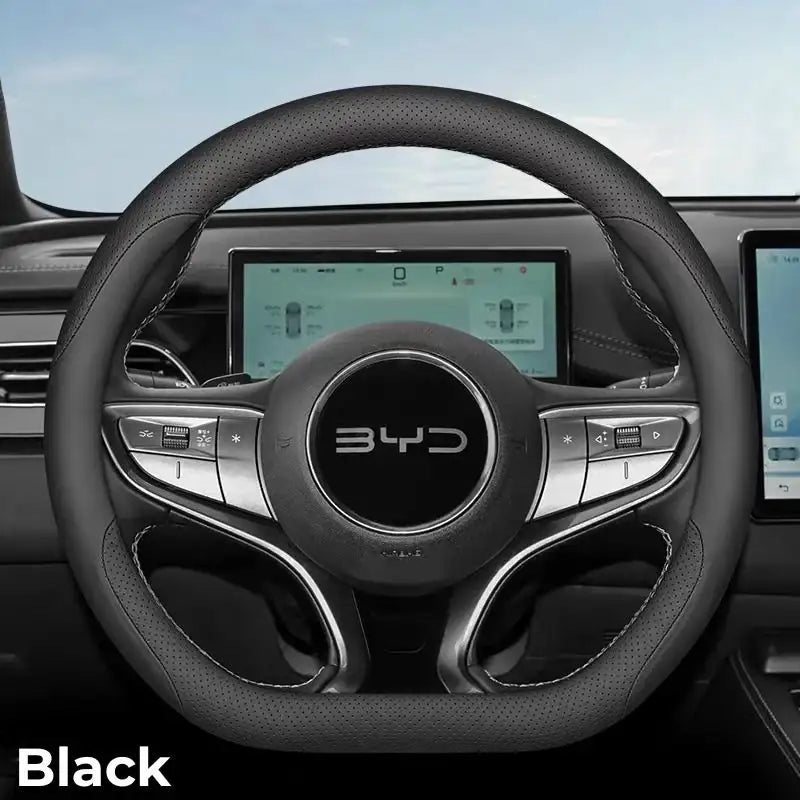 Napa Leather Steering Wheel Cover for BYD BYD1