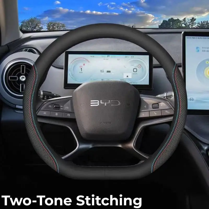 Napa Leather Steering Wheel Cover for BYD BYD3