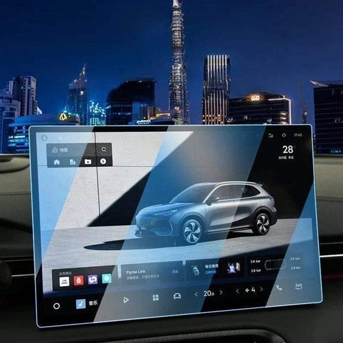 Tempered Glass HD Clear Navigation Touch Screen Protector for Geely EX5 / Geely Starray EM-i | carblaze 2