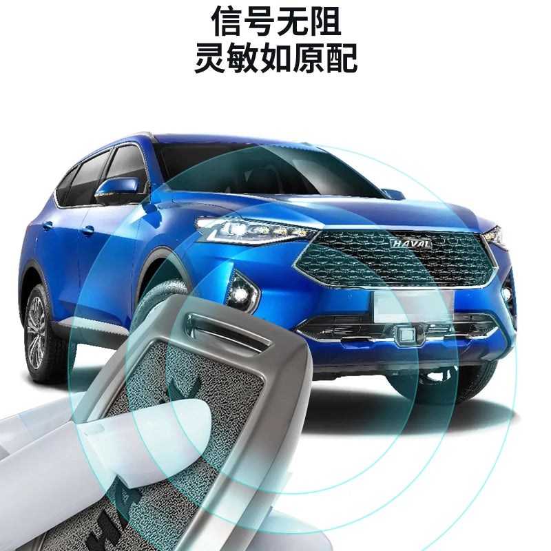 Metal Car Key Case Cover Keychain for Great Wall Haval H6 H7 H4 H9 F5 F7 H2S - Protective Holder Shell Accessory