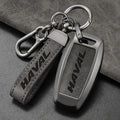 Metal Car Key Case Cover Keychain for Great Wall Haval H6 H7 H4 H9 F5 F7 H2S - Protective Holder Shell Accessory