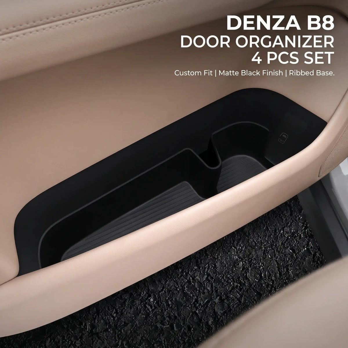 Organizer scatola portaoggetti tasche portaporta per Denza B8 (4 pezzi)