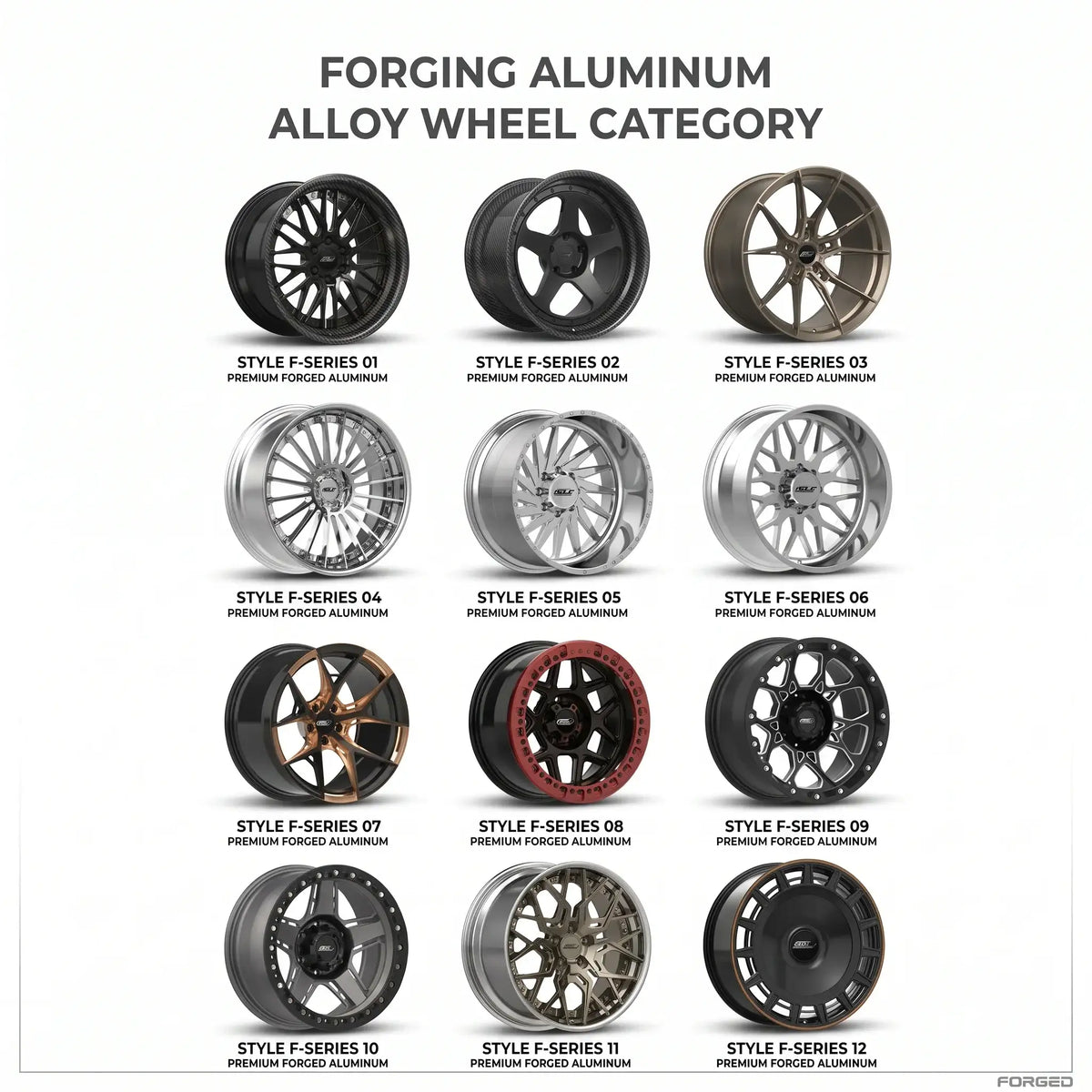 Custom Forged Aluminum Alloy Wheels Rims for Cars | carblaze 1