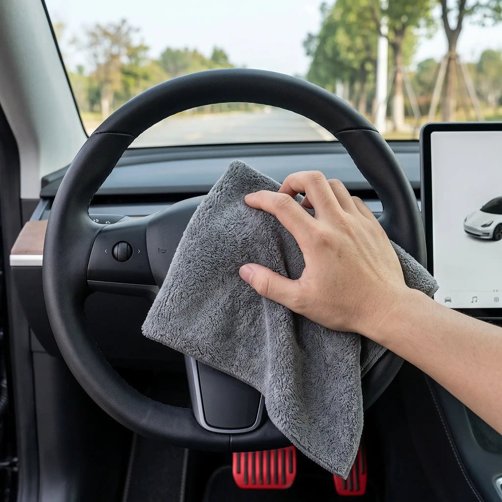 High-Absorbent Microfiber Car Drying Towels for Washing