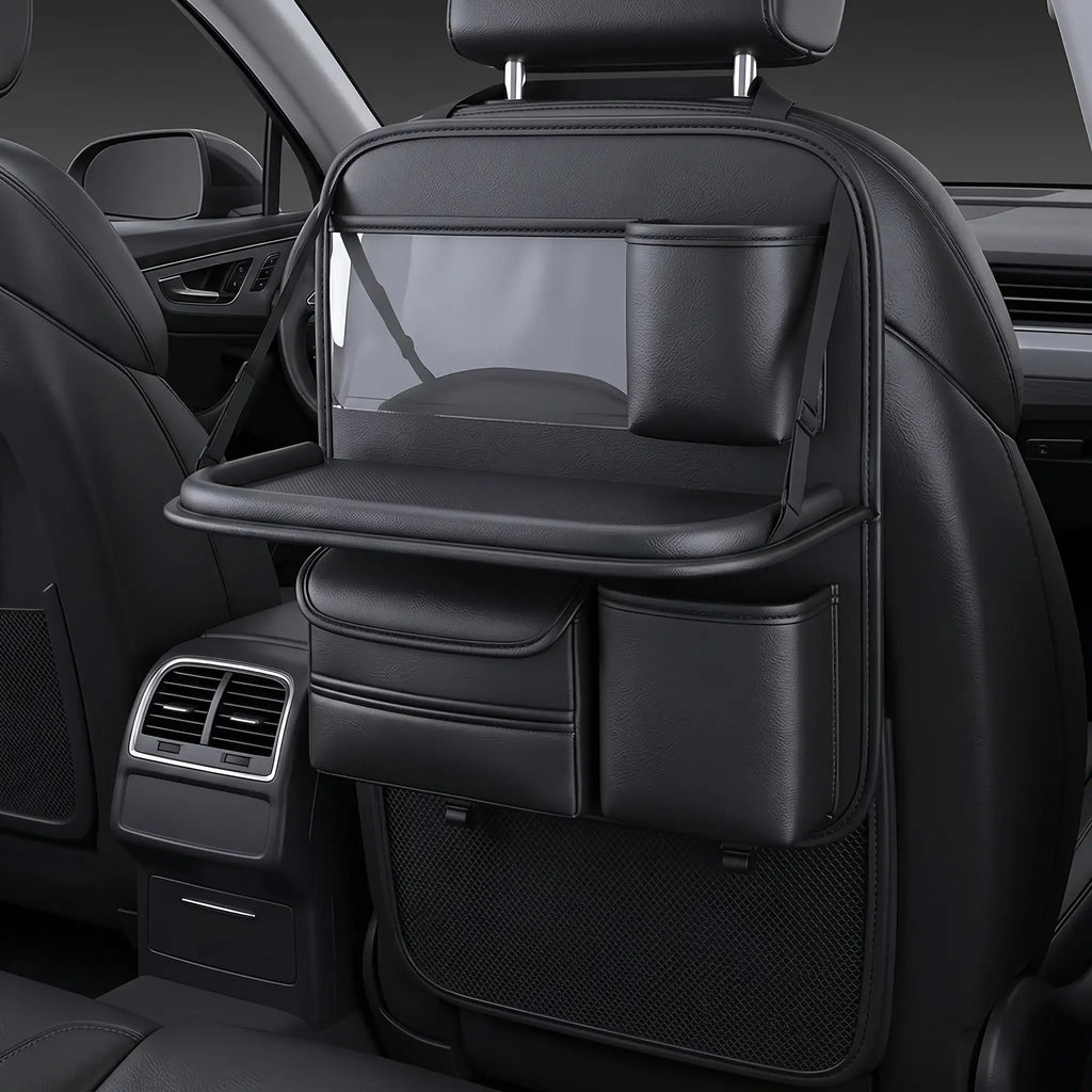 Car Center Console Tabletop Organizer Storage Box Tray Bin | carblaze 1