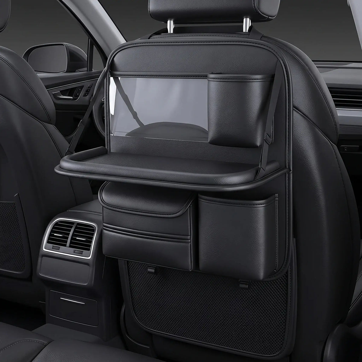 Car Center Console Tabletop Organizer Storage Box Tray Bin | carblaze 1