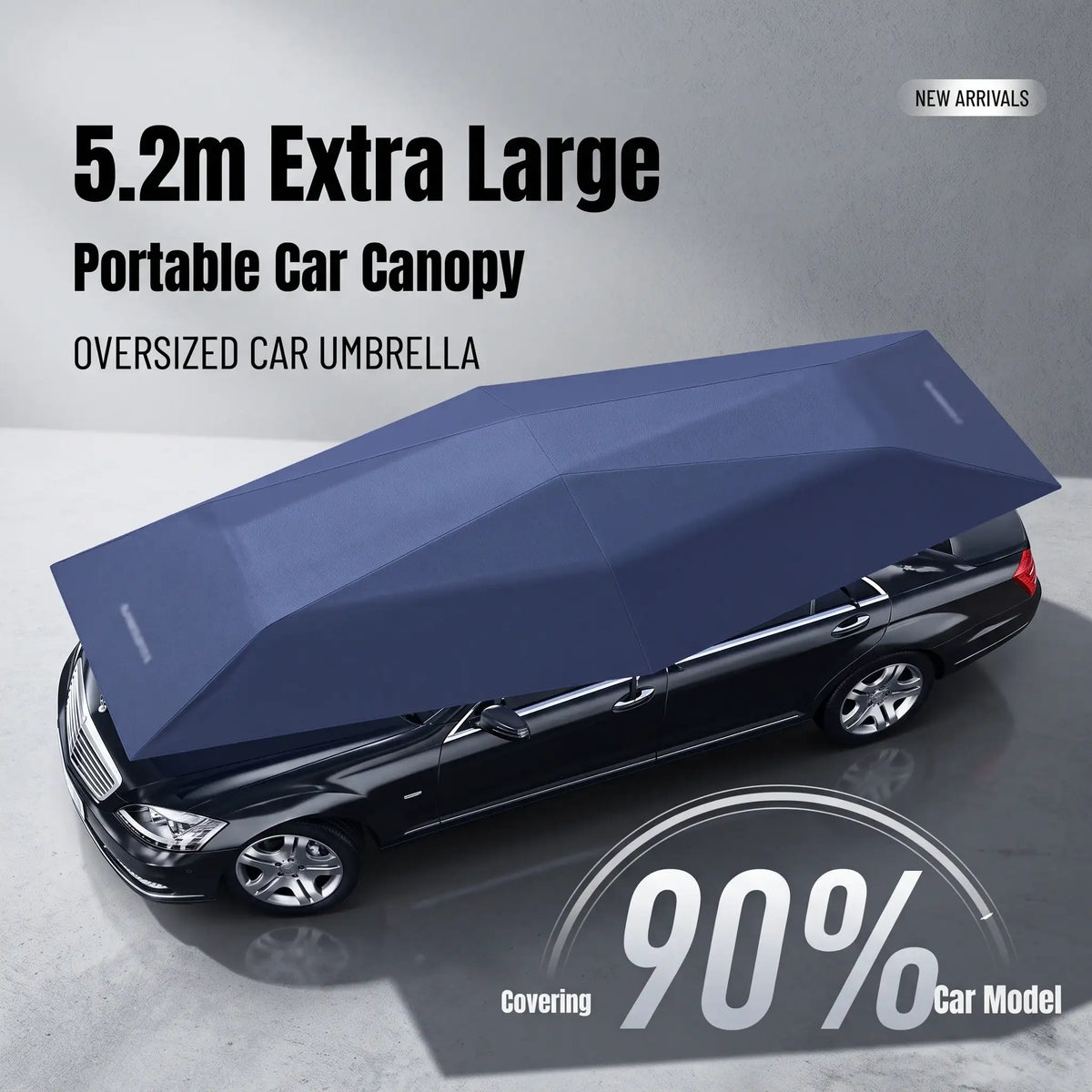Fully Automatic Remote Control Car Sunshade Umbrella Universal | carblaze 1