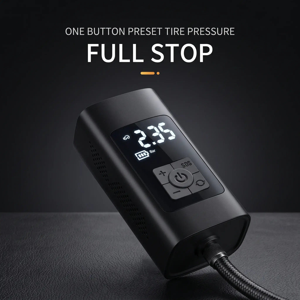 150PSI Portable Wireless Car Tire Inflator Electric Air Pump | carblaze 6