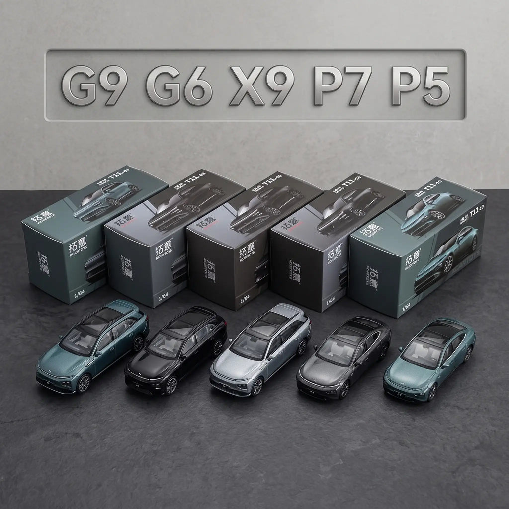 1:64 Scale Alloy Car Model Diecast Miniature Vehicle Toy for XPeng | carblaze 1