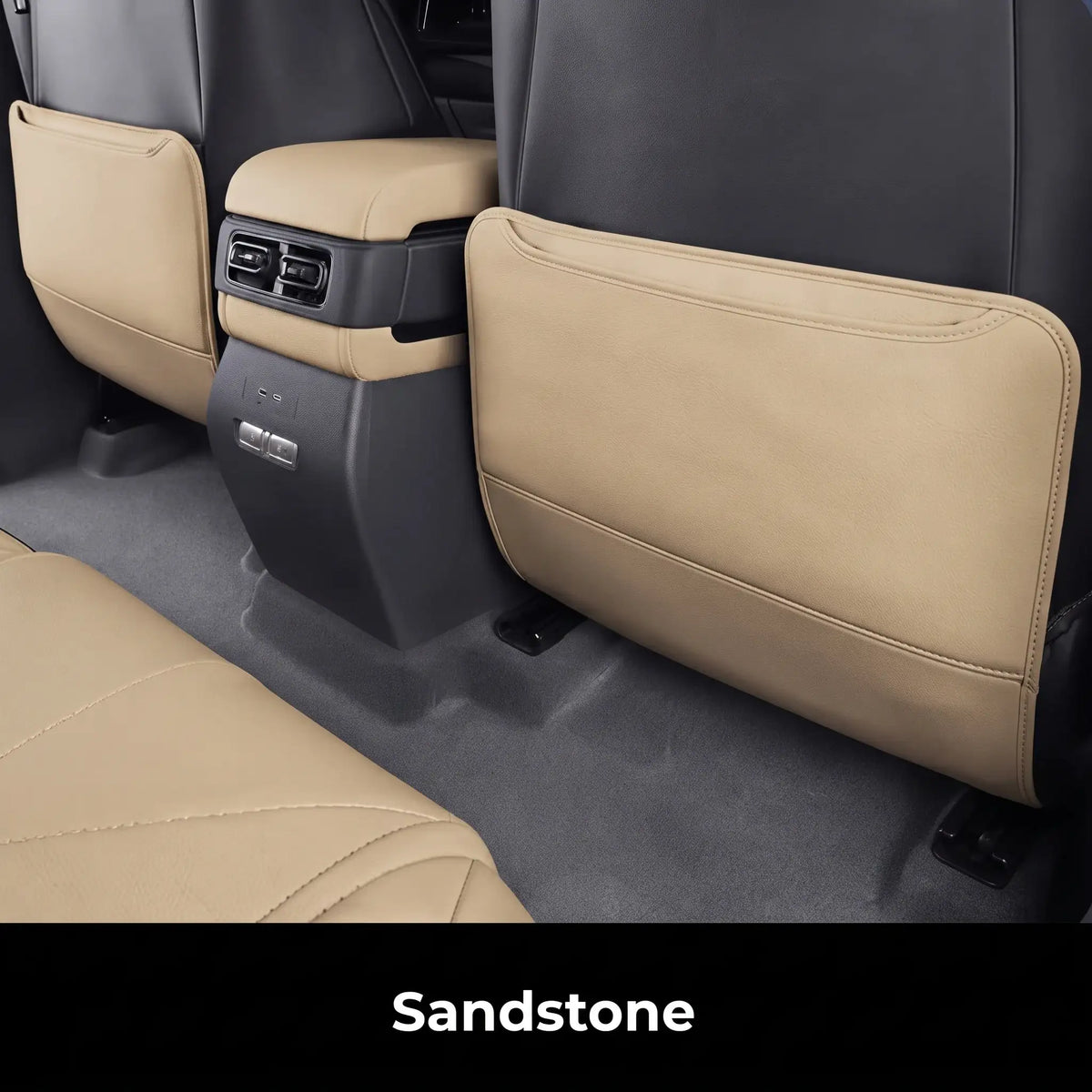 Car Seat Back Protector Mat Anti-Kick Guard for Denza B5 (2 Pcs) | carblaze 7